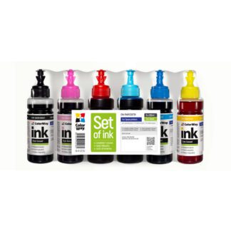 Комплект чорнил для Epson L-800/810/850 (6x100мл) ColorWay
